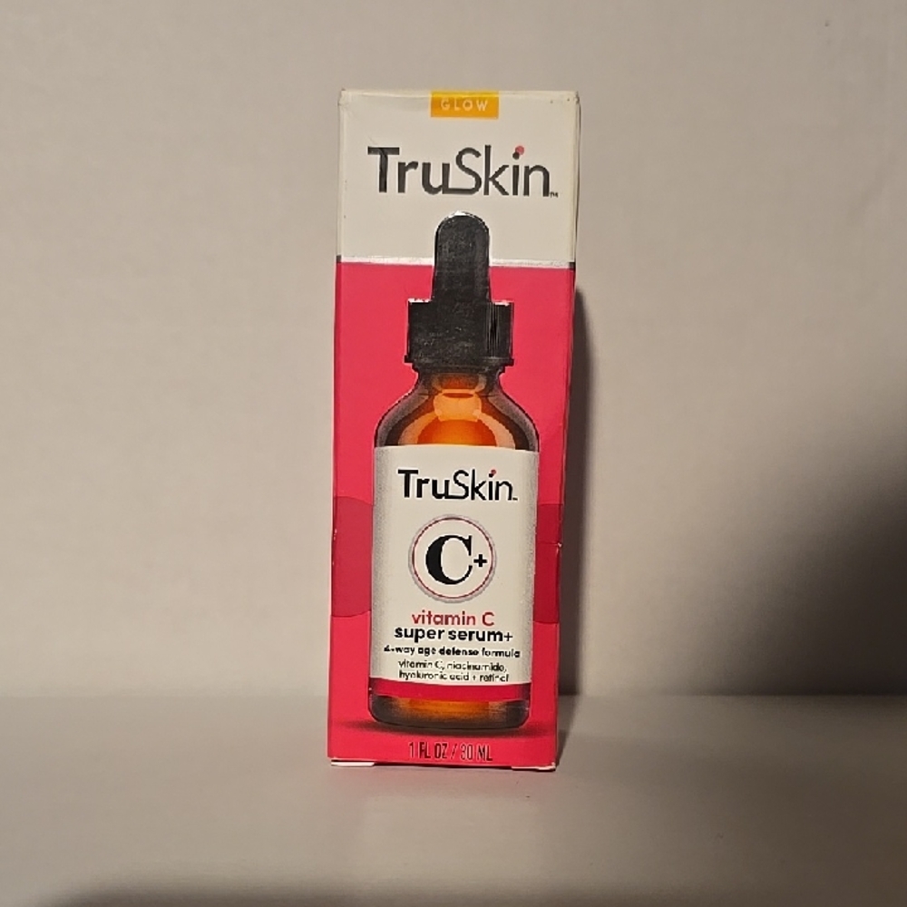 TruSkin Vitamin C Super Serum+ Pink and White Packaging